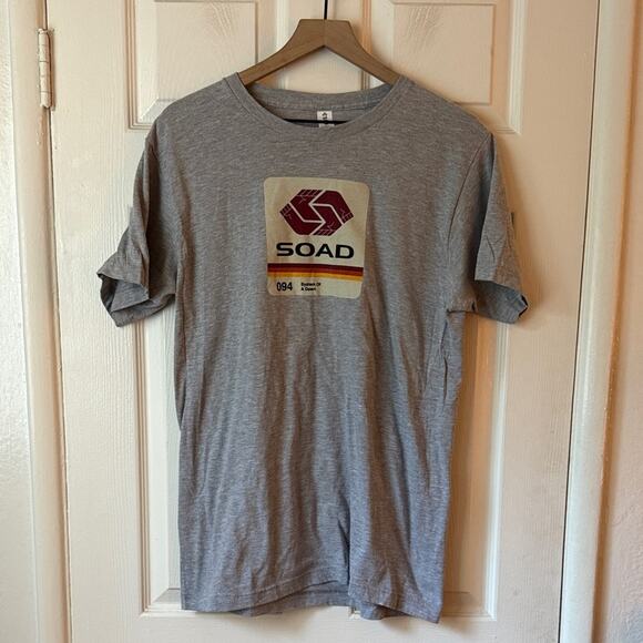 System Of A Down SOAD 8-Track T-Shirt Grey size medium - Picture 1 of 4